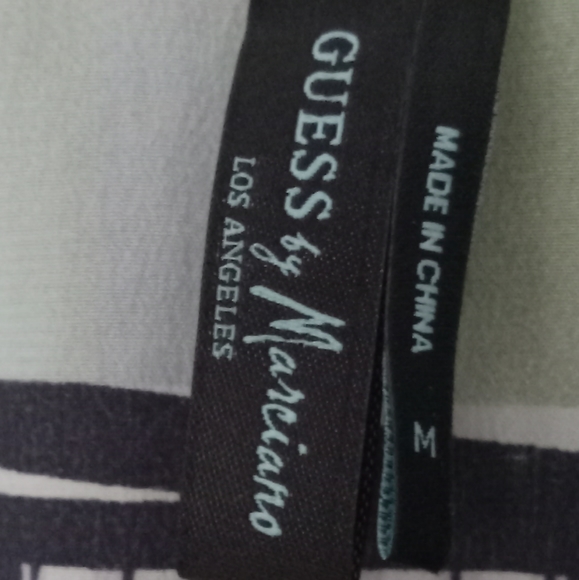 Guess Black/White Light Summer Dress - Picture 3 of 3